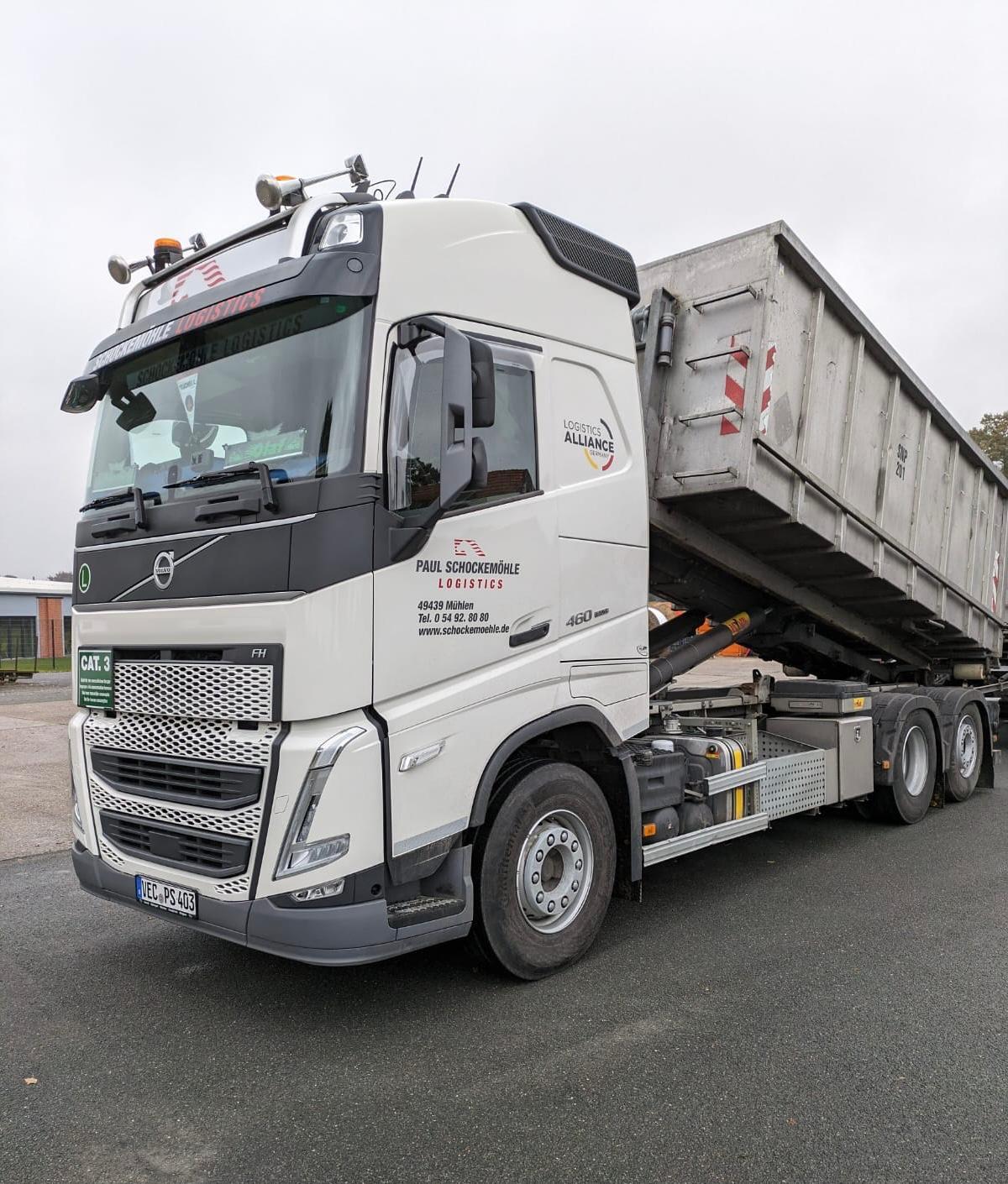 LKW-Fahrer Hakenwagen (m/w/d) – 3.500€ + 500€ Springerzulage